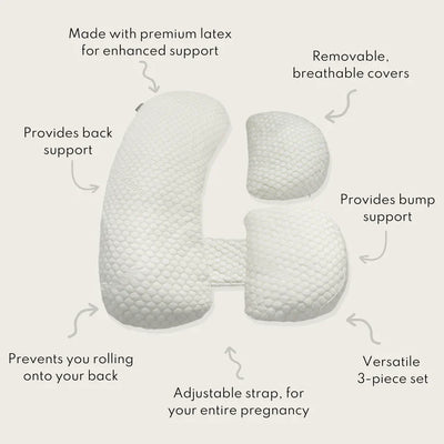 Selvoria™ Premium Graviditetspute – Komfort for mor og baby
