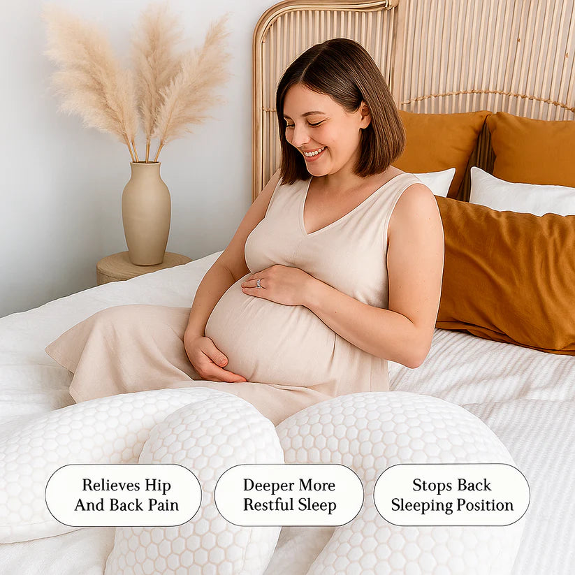 Selvoria™ Premium Graviditetspute – Komfort for mor og baby