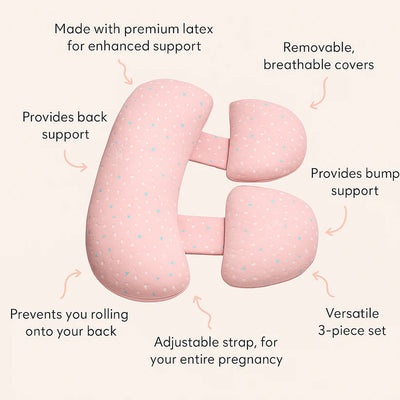 Selvoria™ Premium Graviditetspute – Komfort for mor og baby