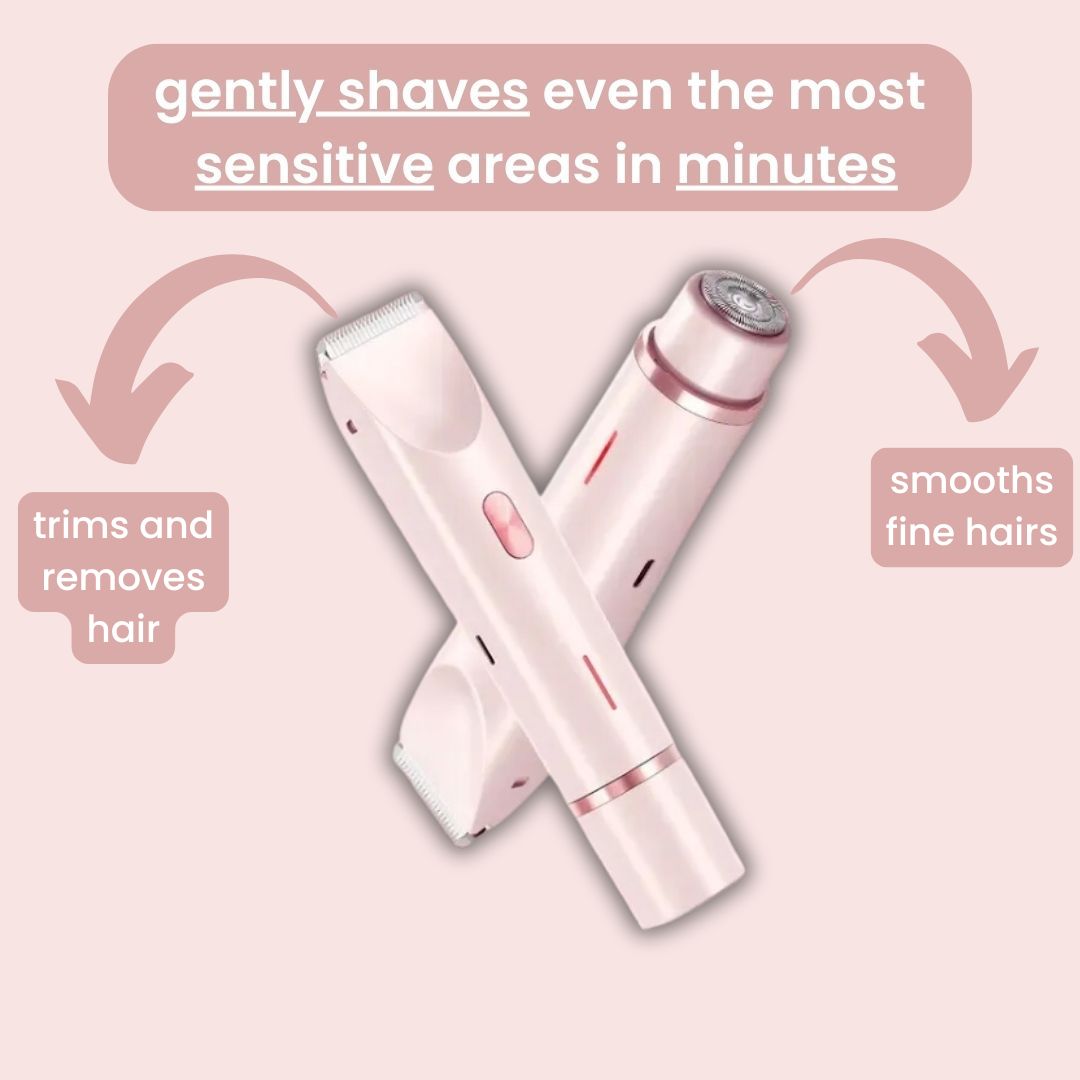 GlowShave™ | 2-in-1 Body Shaver