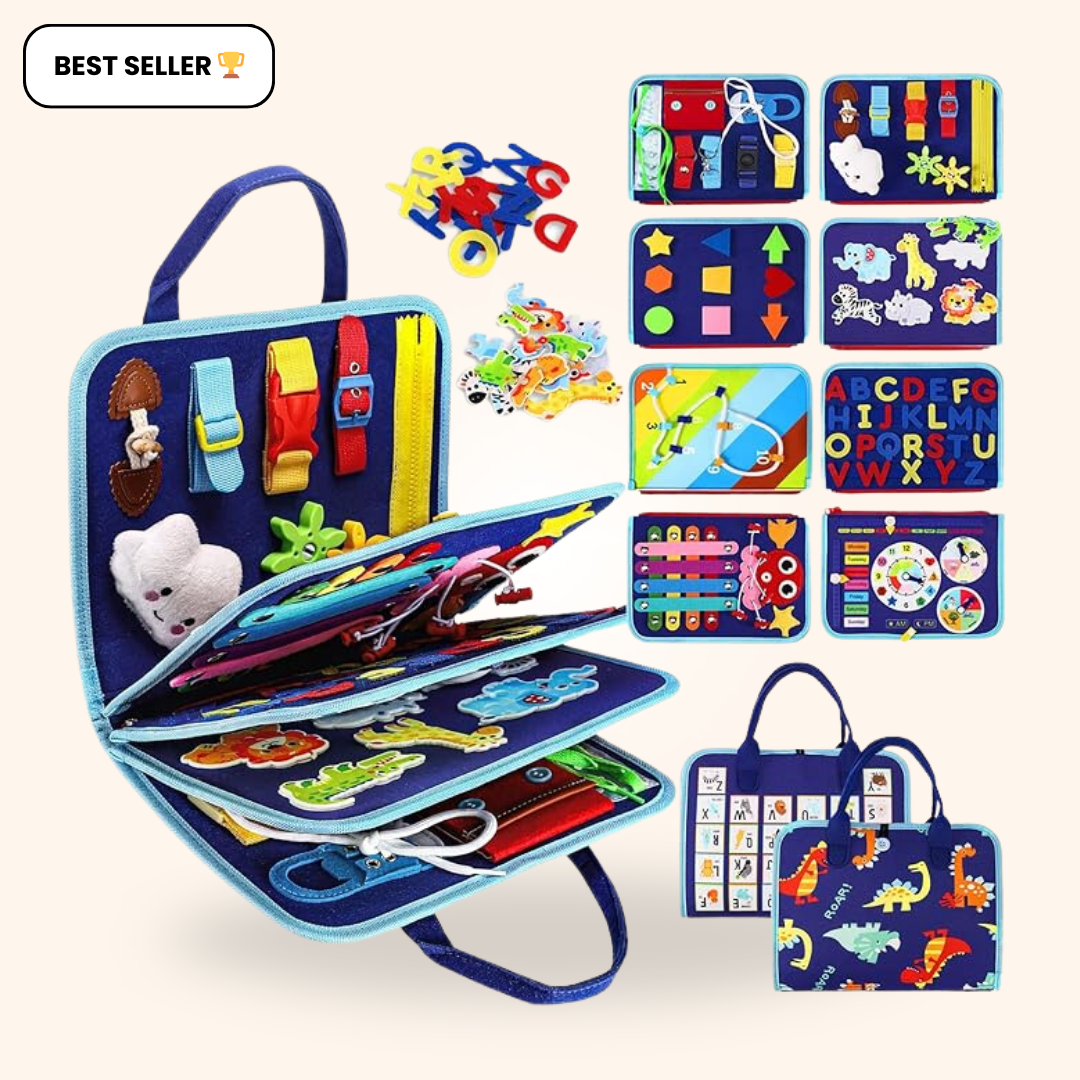 Selvoria™ Montessori Busy Board