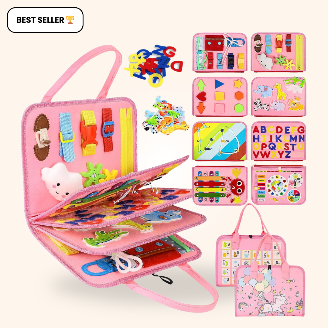 Selvoria™ Montessori Busy Board