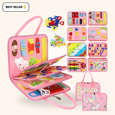 Selvoria™ Montessori Busy Board