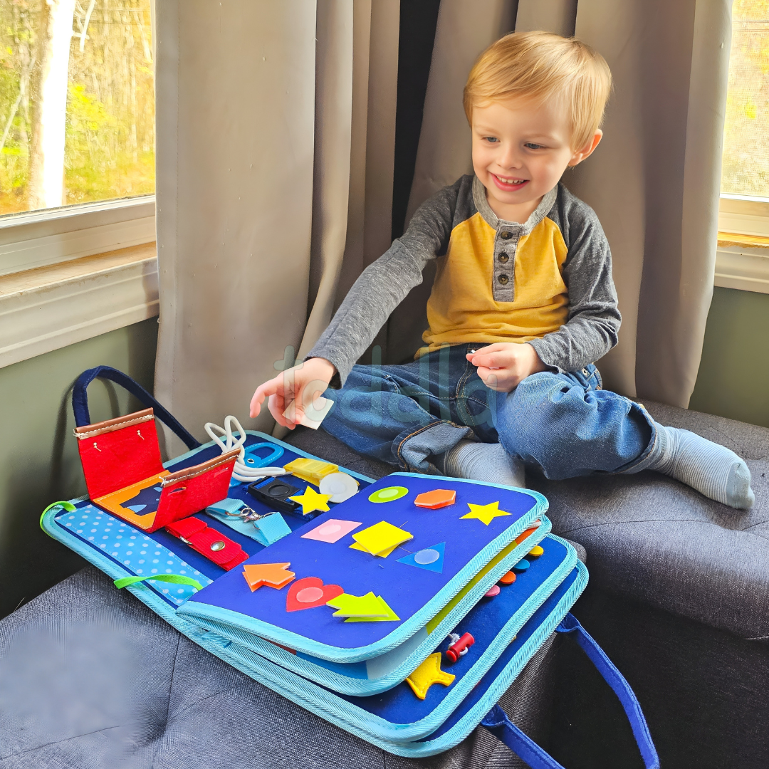Selvoria™ Montessori Busy Board
