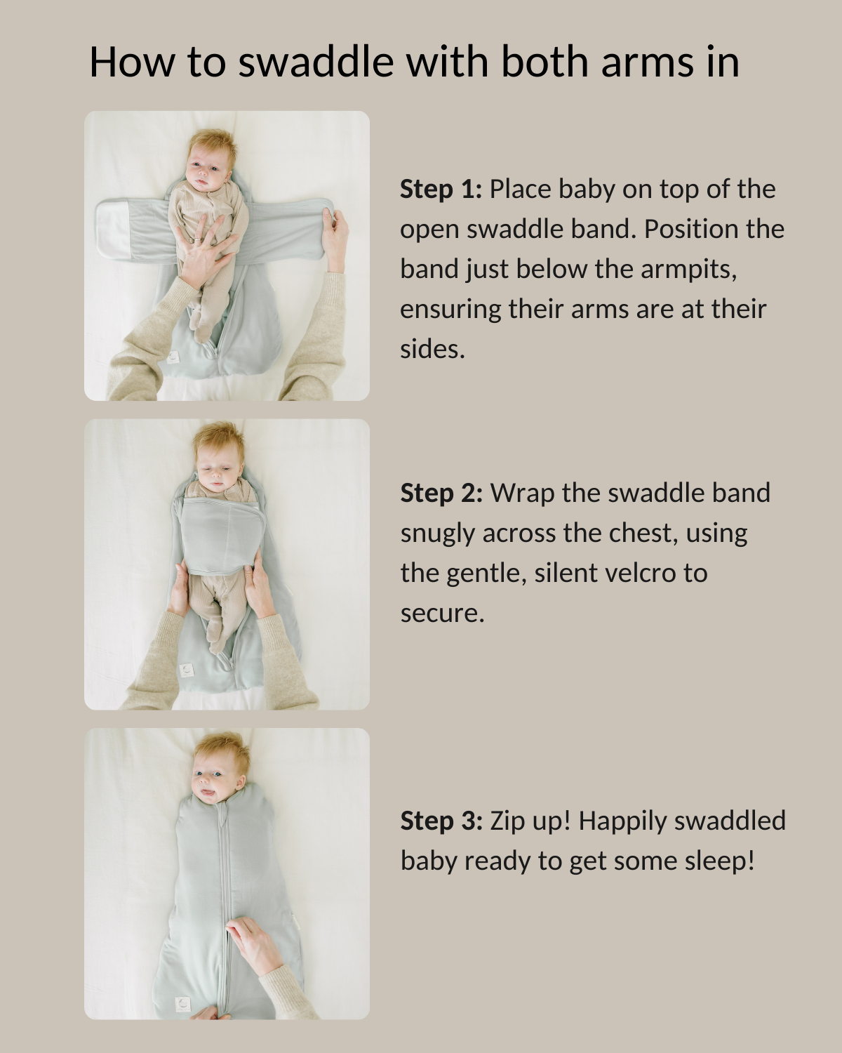 Selvoria™ | Bamboo Swaddle Sleeping Bag